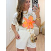 T-shirt Amarílis Off White