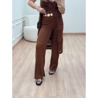 Conjunto Sofy Marrom