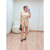 Conjunto Lila Bege