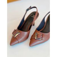 Scarpin Glam Marrom