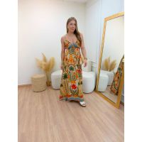 Vestido Noronha Bege