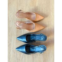 Scarpin Slingback Classic Preto