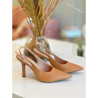 Scarpin Slingback Classic Caramelo