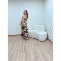 Vestido Jardins Estampado