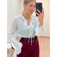 Blusa Poá Branca