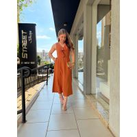 Vestido Francis Marrom