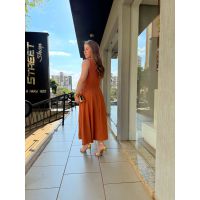 Vestido Francis Marrom