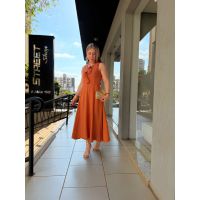 Vestido Francis Marrom
