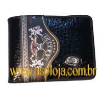 CA-717 - Carteira Masculina Mitty Porta Nota em Co... - A.S.P LOJA