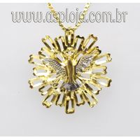 PG-35-Pingente Em Ouro 18k Espírito Santo - 4176 - A.S.P LOJA