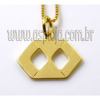 Pingente de Ouro 18k Símbolo de Formatura Administ... - A.S.P LOJA