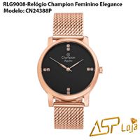 Relógio Champion Feminino Elegance CN24388P - RLG9... - A.S.P LOJA