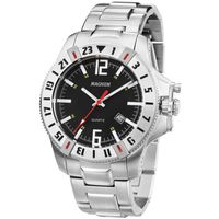 Relogio Magnum Masculino Esportivo Analógico MA33424P Pulseira de Couro -  A.S.P LOJA