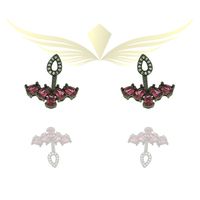 EAR JACKET DE ZIRCONIA RUBK - LESPRIT BIJOUX FINAS