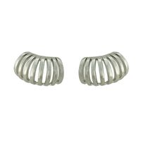 Brinco Earcuff Metal Lesprit U19K130231 Ródio - LESPRIT BIJOUX FINAS