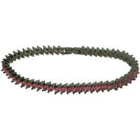 Pulseira Riviera Zircônia Lesprit Ródio Negro Rubi... - LESPRIT BIJOUX FINAS