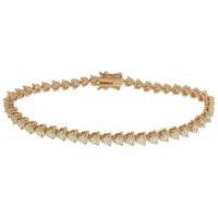 Pulseira Riviera Zircônia Lesprit 00004 Rosé Crist... - LESPRIT BIJOUX FINAS