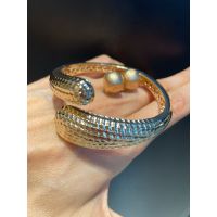 Bracelete Metal Lesprit U24K180491 Dourado - LESPRIT BIJOUX FINAS