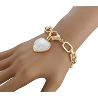 Pulseira Elos Madrepérola Lesprit U23K040011 Doura... - LESPRIT BIJOUX FINAS