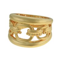 Anel Metal Lesprit LA10551GL Dourado - LESPRIT BIJOUX FINAS