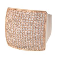 Anel Zircônia Lesprit LR03101 Rosé Cristal - LESPRIT BIJOUX FINAS