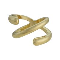 Anel Metal Lesprit 9441 Dourado 16 - LESPRIT BIJOUX FINAS