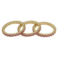 Conjunto 3 Aneis Riviera Zircônia Lesprit 60116341... - LESPRIT BIJOUX FINAS