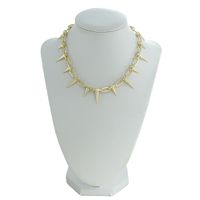 Colar Spike Metal Lesprit 10500 Dourado - LESPRIT BIJOUX FINAS