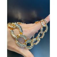 Colar Elos Metal Lesprit 7800946 Dourado - LESPRIT BIJOUX FINAS