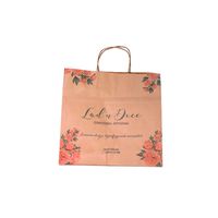 Sacola kraft personalizada - tamanho S5 (30x38x20cm) - impressão colorida na frente e verso