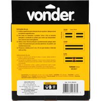 Fita Vonder Auto Adesiva Antiderrapante Preta de 50mm x 15m