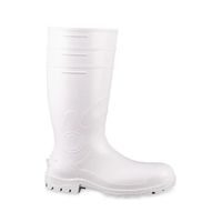 Bota de PVC Bracol 85BPL600 Acqua Lev Branca com Cano Longo