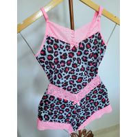 Baby Doll - Animal Print Rosa