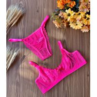 Conjunto Deusa - Rosa Neon