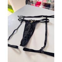 Kit Cinta Liga + Calcinha PlayBboy 