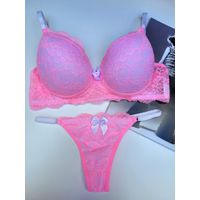 Conjunto Rayssa -Rosa Pantera/Branco