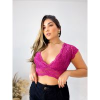 Cropped Nanda - Fúcsia
