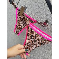 Calcinha Biquini - Onça Verde Neon