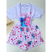 Pijama Personagem - Stitch Casal