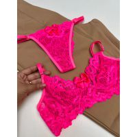 Conjunto Aurora - Rosa Neon