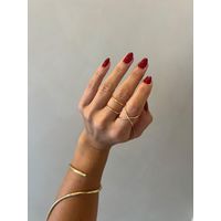 ANEL REGULÁVEL X BANHADO A OURO