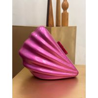 CLUTCH CONCHA FUCSIA 