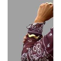BRACELETE NEW ORGANIC BANHADO A OURO
