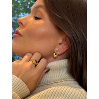BRINCO ORGANIC BANHADO A OURO