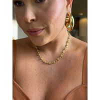 CHOKER ELOS INSPIRED DF P BANHADO A OURO