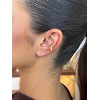 PIERCING FAKE GLAM BANHADO A OURO