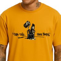 Camiseta COPO SUJO - Mostarda