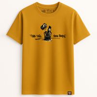 Camiseta COPO SUJO - Mostarda