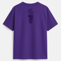 Camiseta BULINHO Graffiti com Café - Roxa