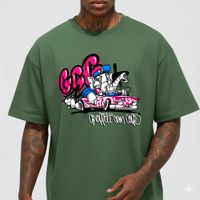 Camiseta FUGAZ - Oliva